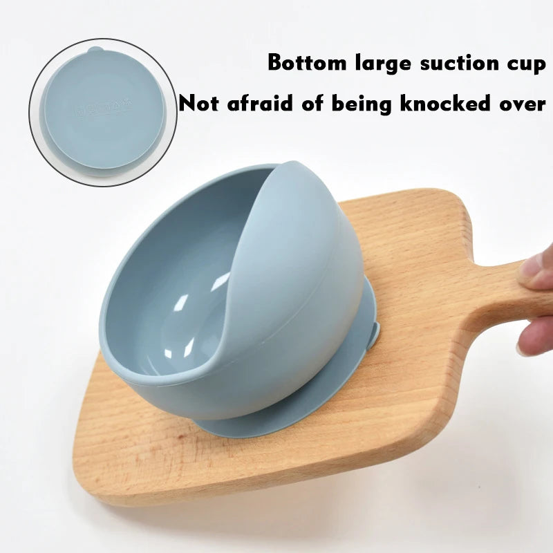 Children's Non-Slip Learn Eating  Bowl