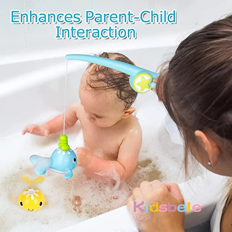 Baby Magnetic Fishing Bath Toy