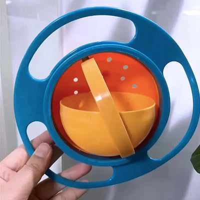 360 Rotate Spill-Proof Dishes Feeding Bowl