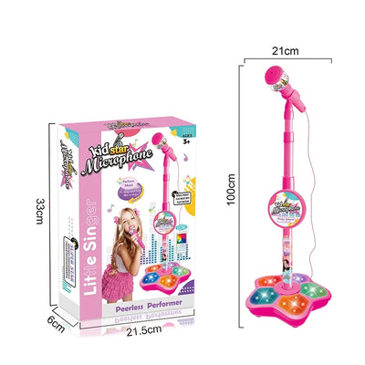 Kids Microphone Stand Song Music Toy