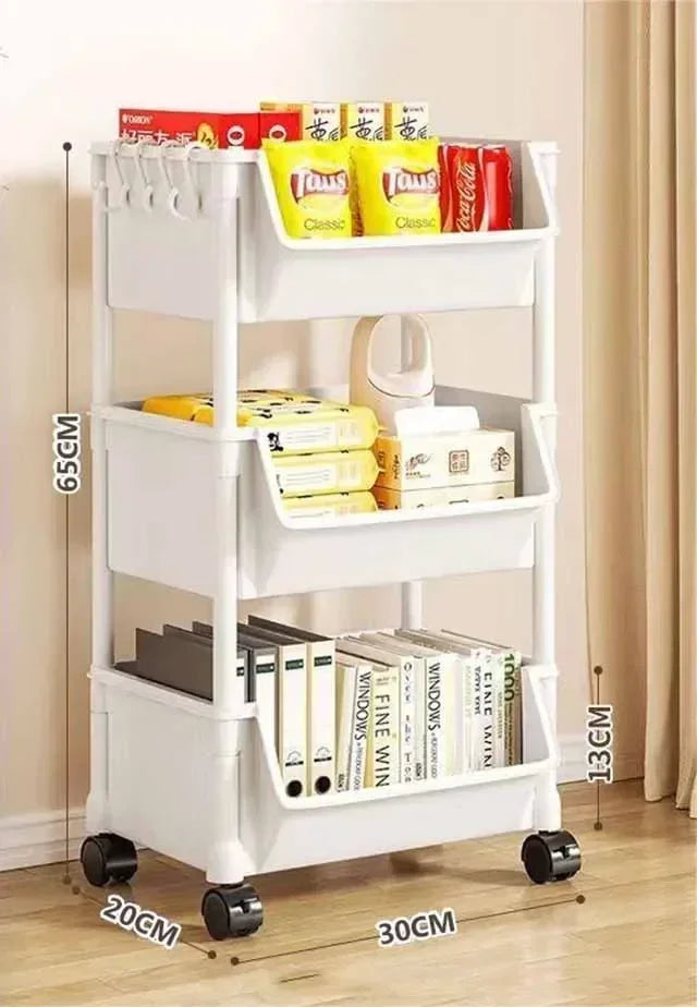 Baby Living Room Trolley Bookshelf