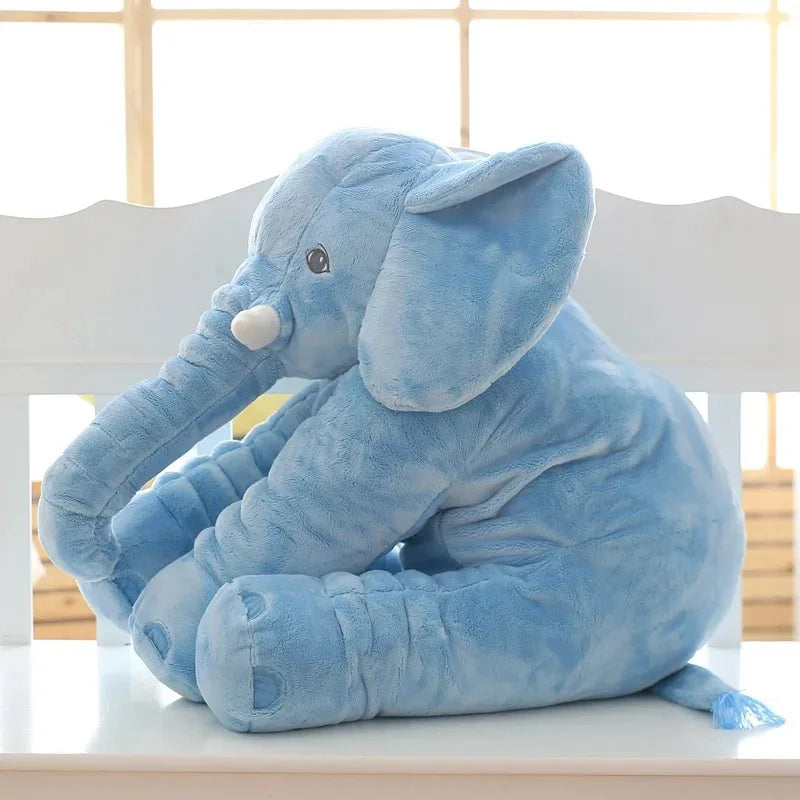 Baby Soft Elephant Plush Pillow