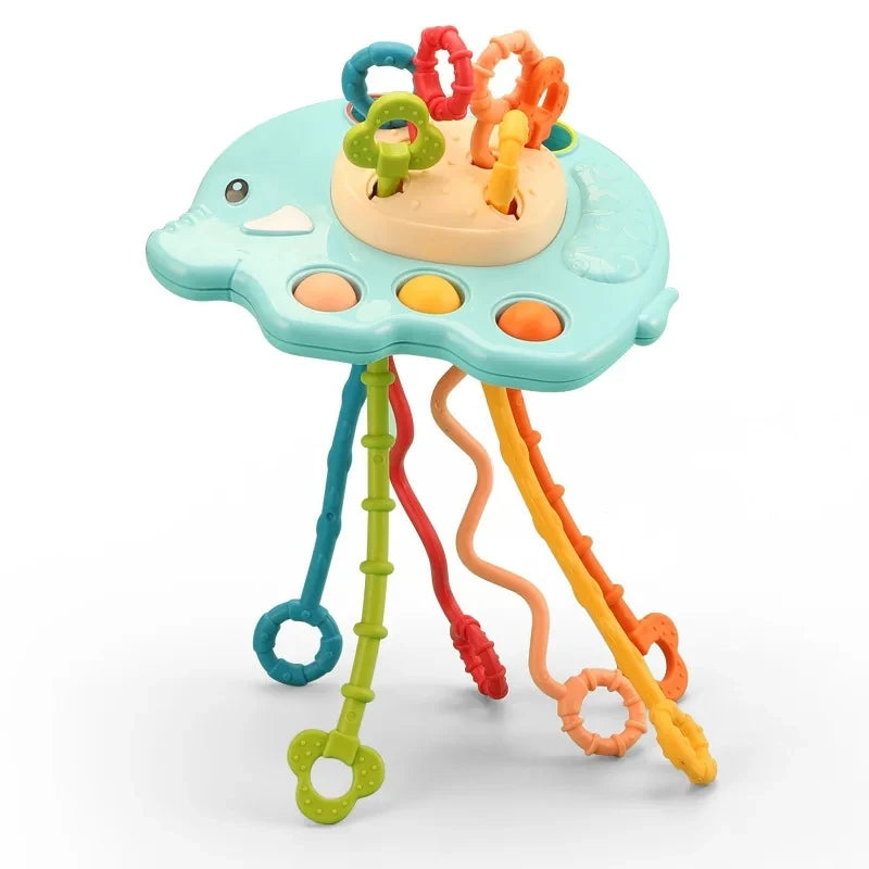 Baby Pull String Sensory Montessori Toy