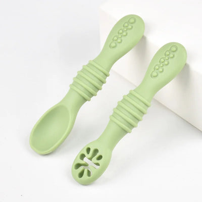 Baby Silicone Grinding Training Spoon