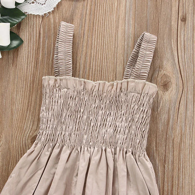 Baby's Summer Casual Sleeveless Jumpsuit