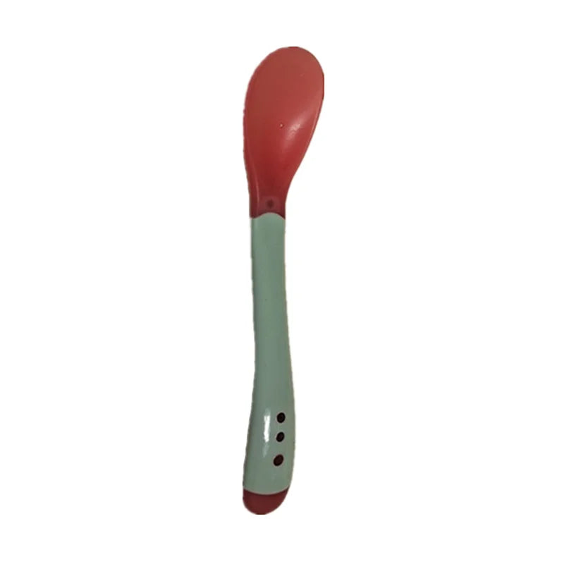 Baby Safety Silicone Temperature Sensing Spoon