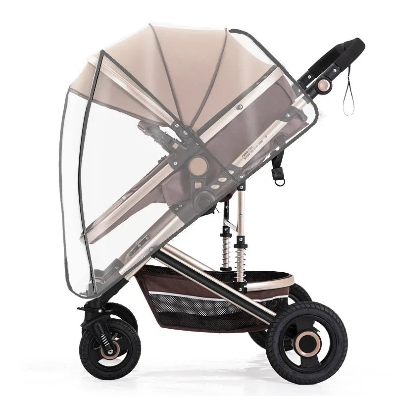 Baby Transparent Breathable Rain Cover Stroller