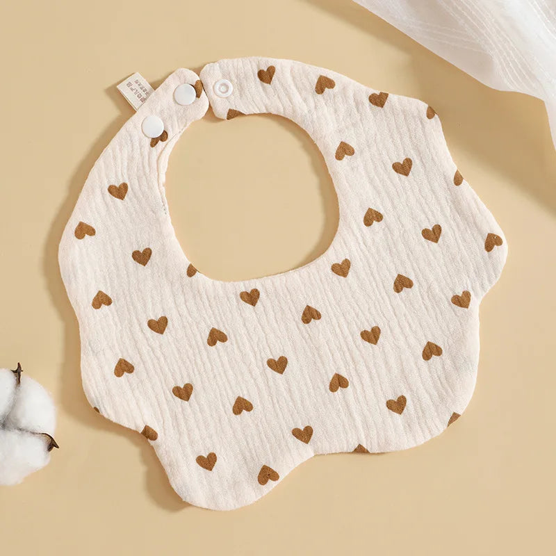 Baby Style Soft Cotton Feeding Bibs