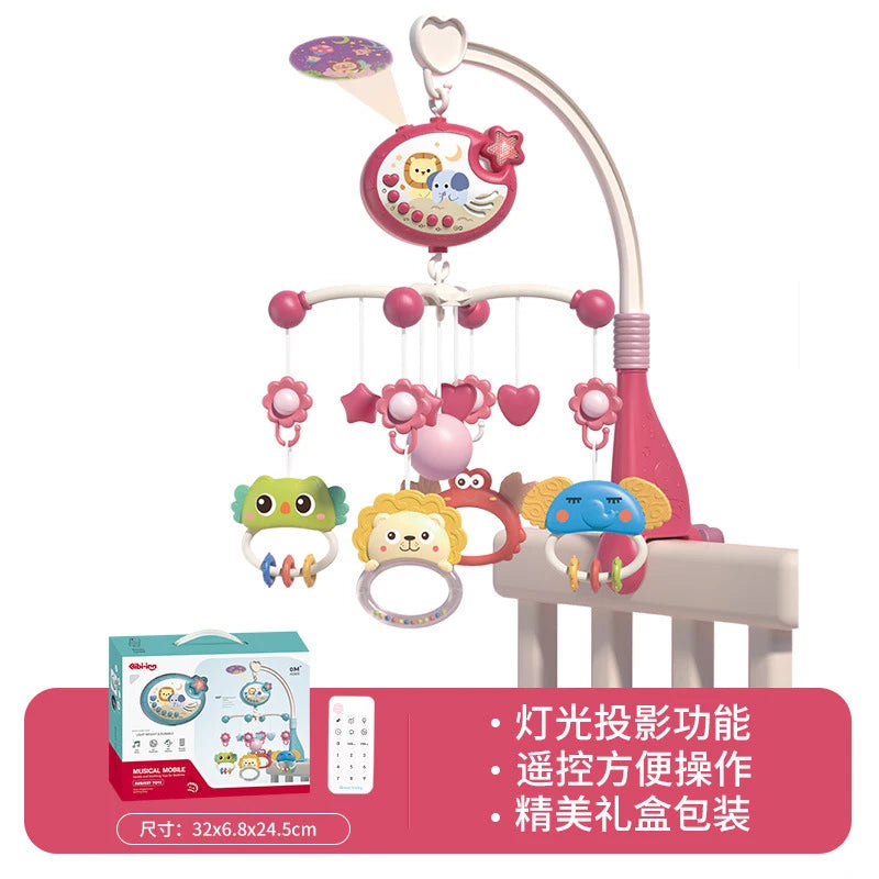 Baby Musical Crib Mobile Lights Music Toy