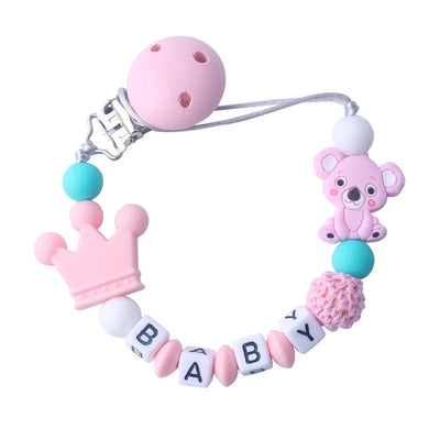 Baby Custom Name Pacifier Chain