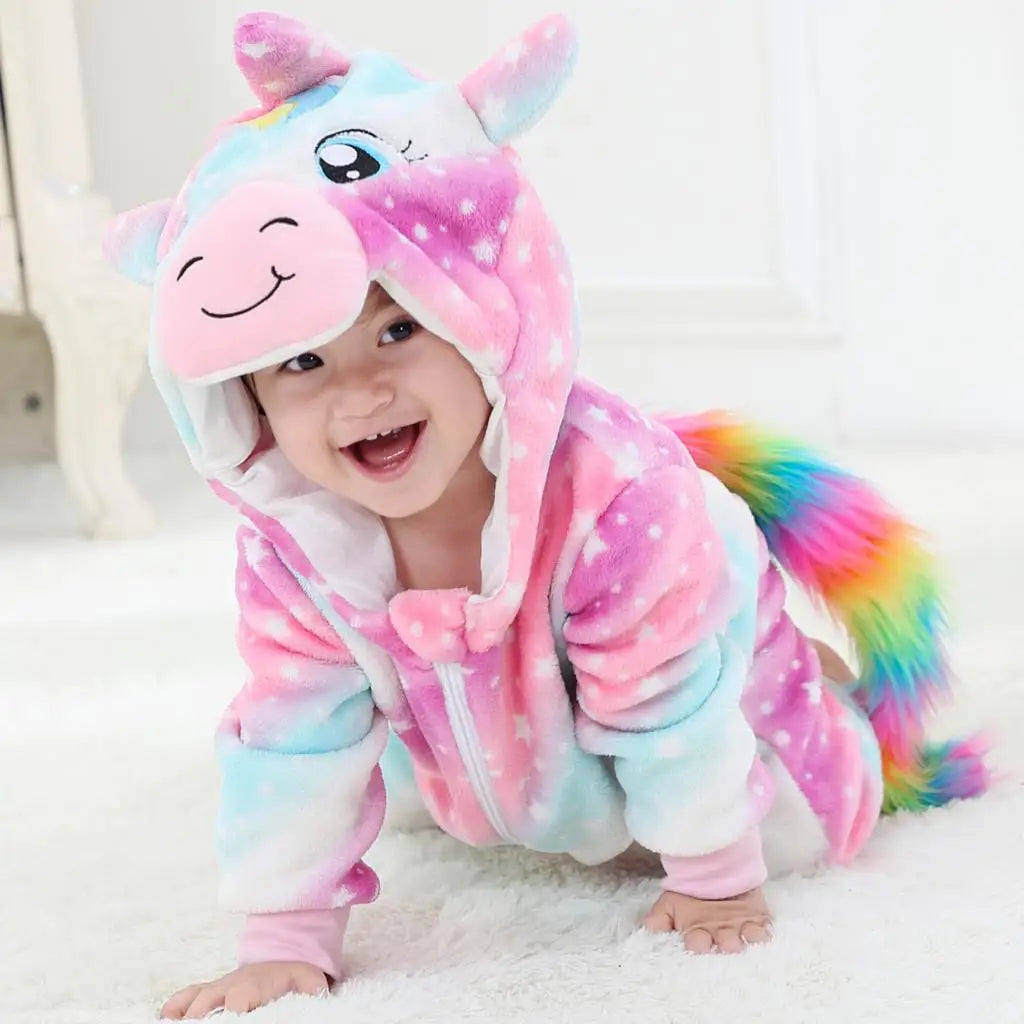 Baby Cute Dinosaur Costumes Romper