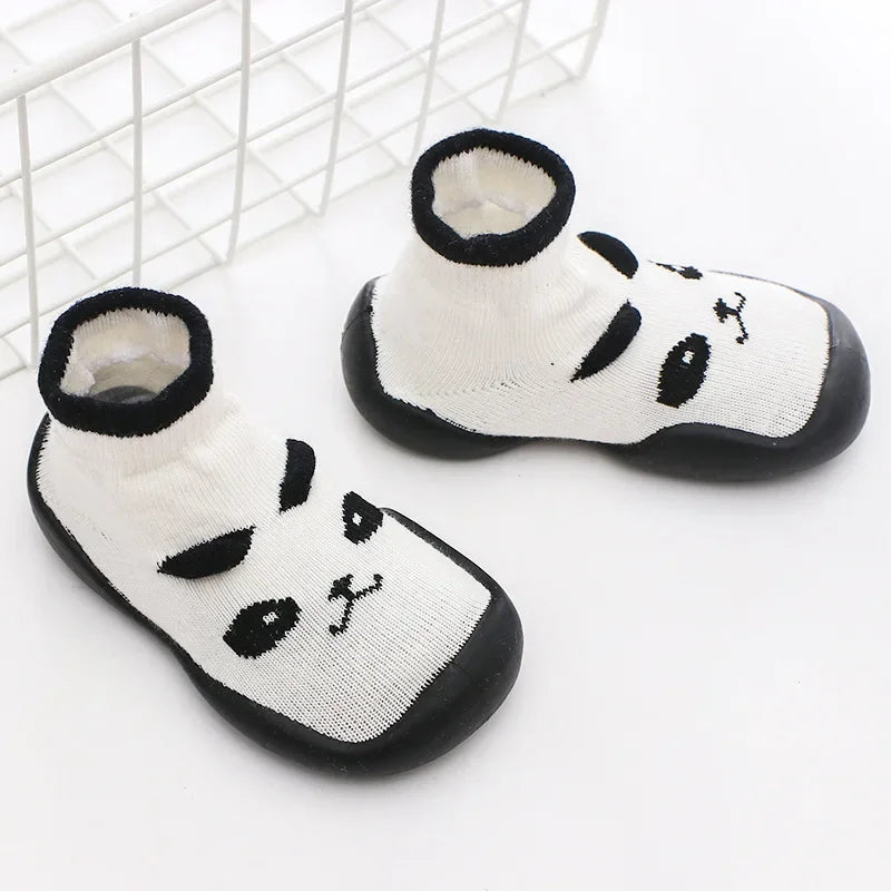 Rutschfeste, süße Babyschuhe mit Tiermotiv 