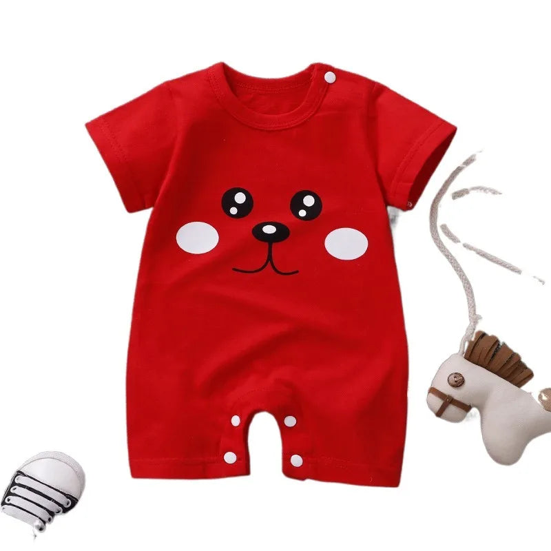 Baby Cartoon Pajamas Toddler Jumpsuit