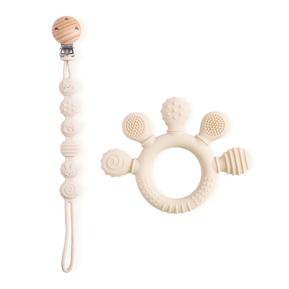 Baby Teething Ring Sensory Toy