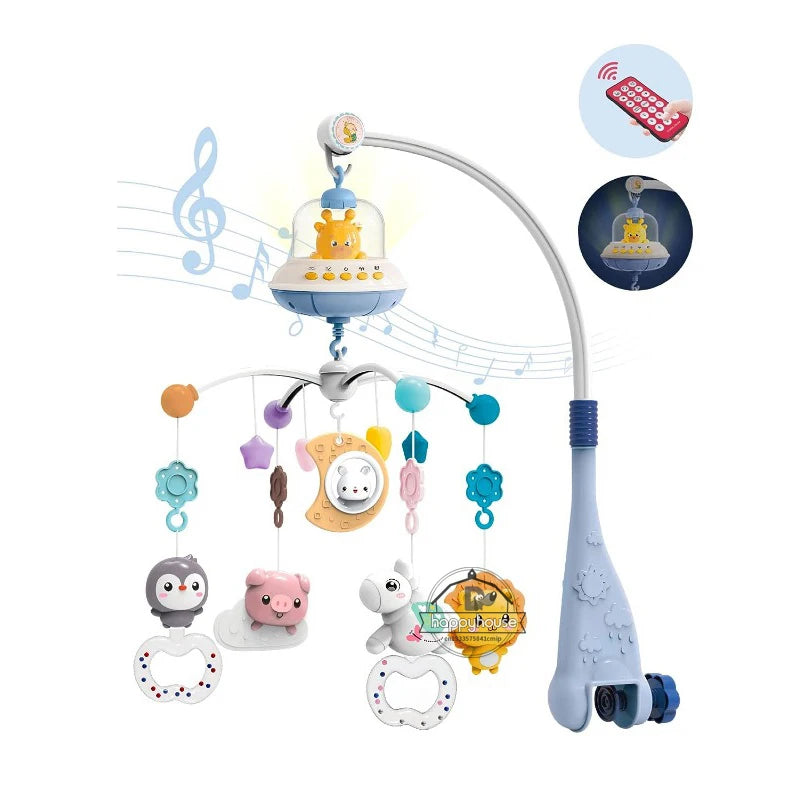 Baby Musical Spjälsäng Mobil Lights Music Toy