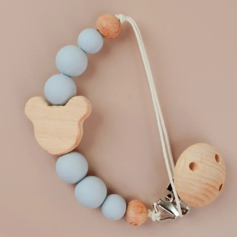 Baby Personalized Pacifier Clip Toy