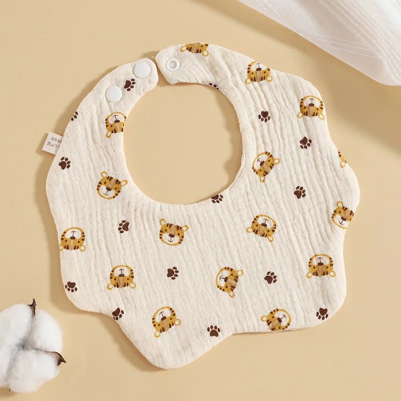 Baby Style Soft Cotton Feeding Bibs