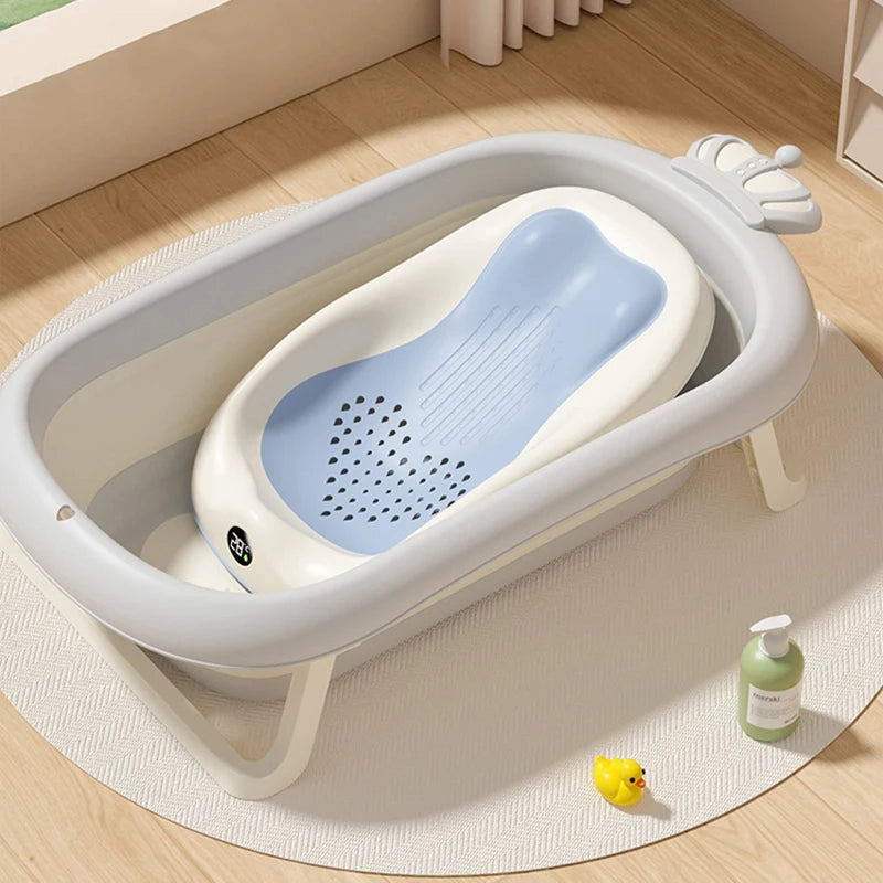 Baby Non-Slip Folding Bath Bed