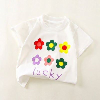 Kids Short Sleeve Summer T Shirt