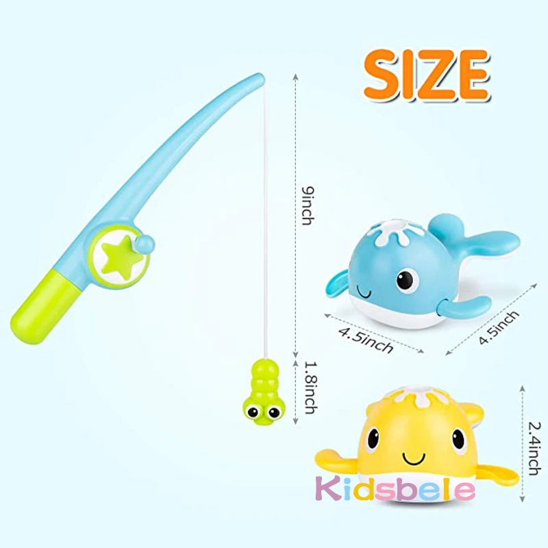 Baby Magnetic Fishing Bath Toy