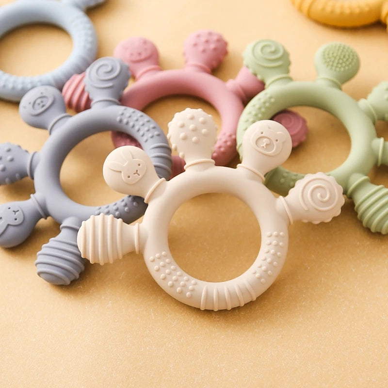 Baby Teething Ring Sensory Toy