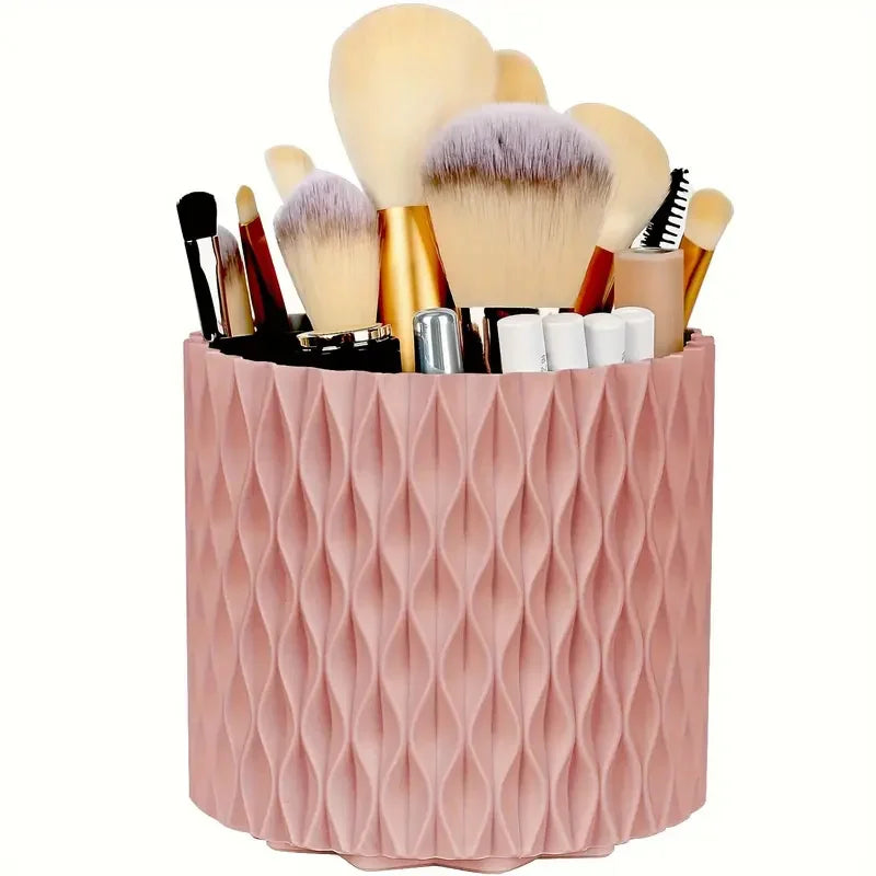 360° Rotating Makeup Tool Storage Box