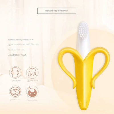 Baby Banana Shape Safe Toothbrush