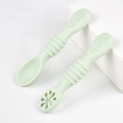 Baby Silicone Grinding Training Spoon