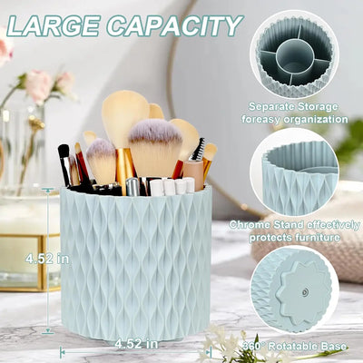 Multi-Functional Cosmetic Brushes Organizer