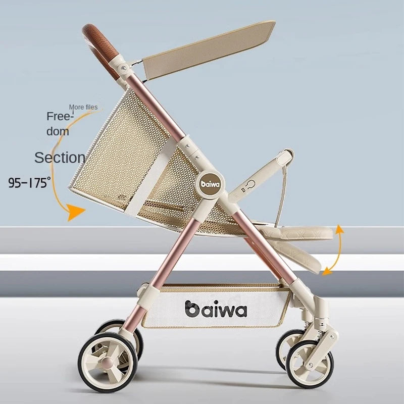 Baby One-handed Carry-on Travel Stroller