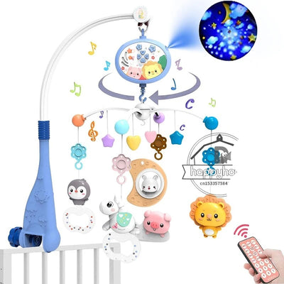 Baby Musical Crib Mobile Lights Music Toy