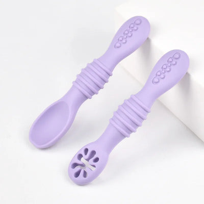 Baby Silicone Grinding Training Spoon