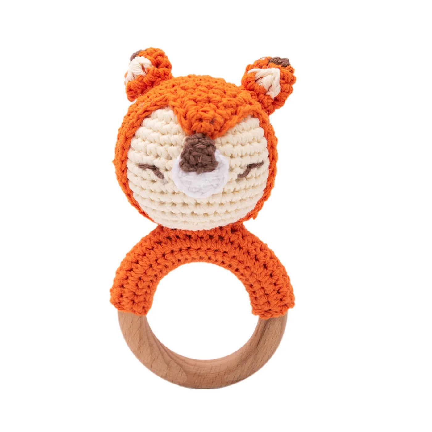 Baby Crochet Bunny Rattle Ring