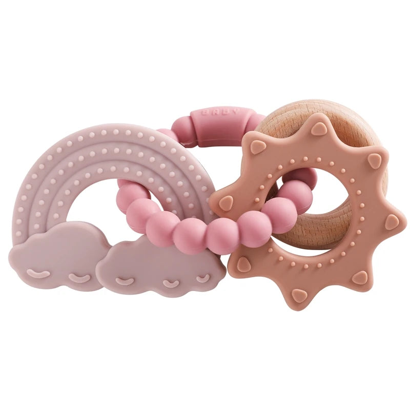 Baby Teething Ring Sensory Toy