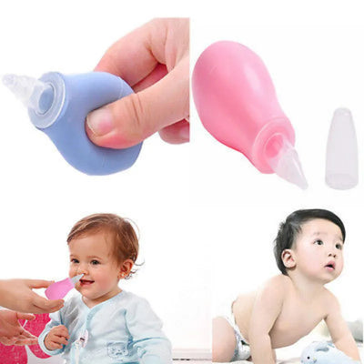 Baby Silicone Safety Nose Cleaner Vacuum