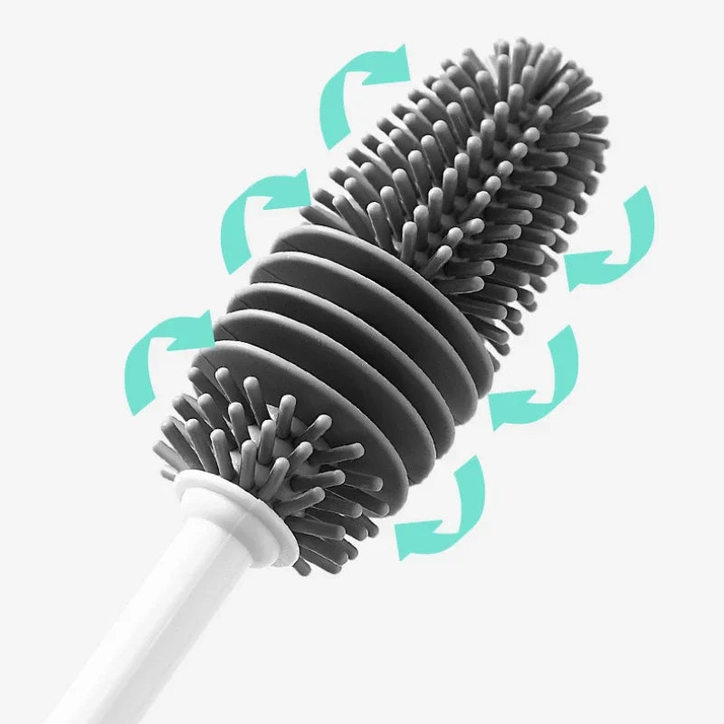 Baby Silicone Milk Bottle Cleaning Brush