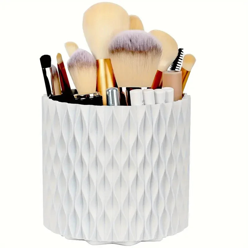 360° Rotating Makeup Tool Storage Box