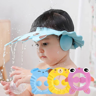 Baby Adjustable Soft Shower Cap