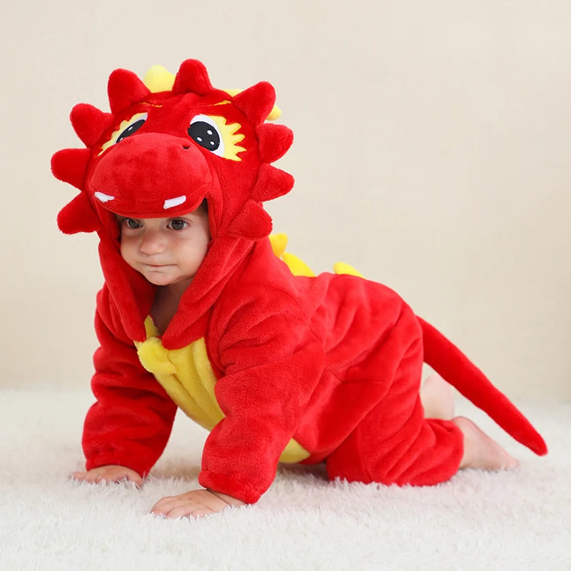 Baby Cute Dinosaur Costumes Romper