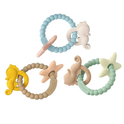 Baby Silicone Teether Ring