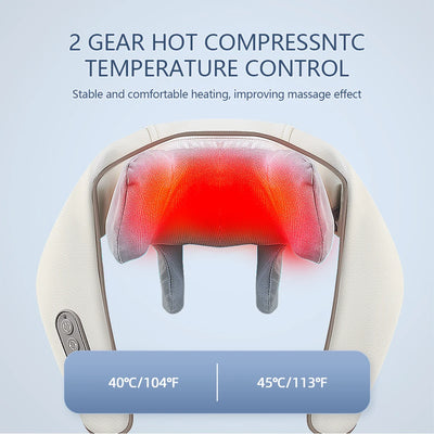 Foreverlily Wireless Neck & Back Massager - OneBusiz