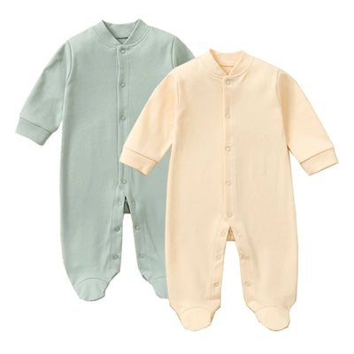 Baby Growing Infant Cotton Sleepsuits