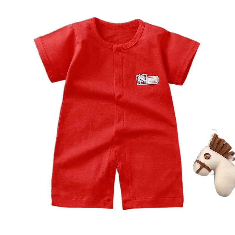 Baby Cartoon Pyjamas Småbarn Jumpsuit