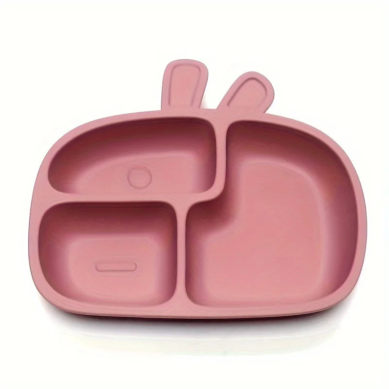 Silicone Cup Suction Food Plate