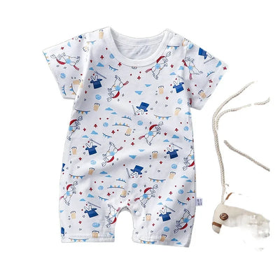 Baby Cartoon Pyjamas Småbarn Jumpsuit