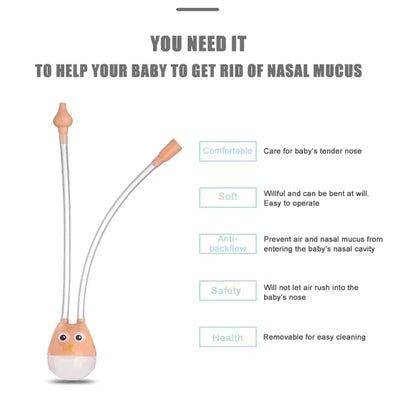 Baby Sucker Suction Nasal Aspirator