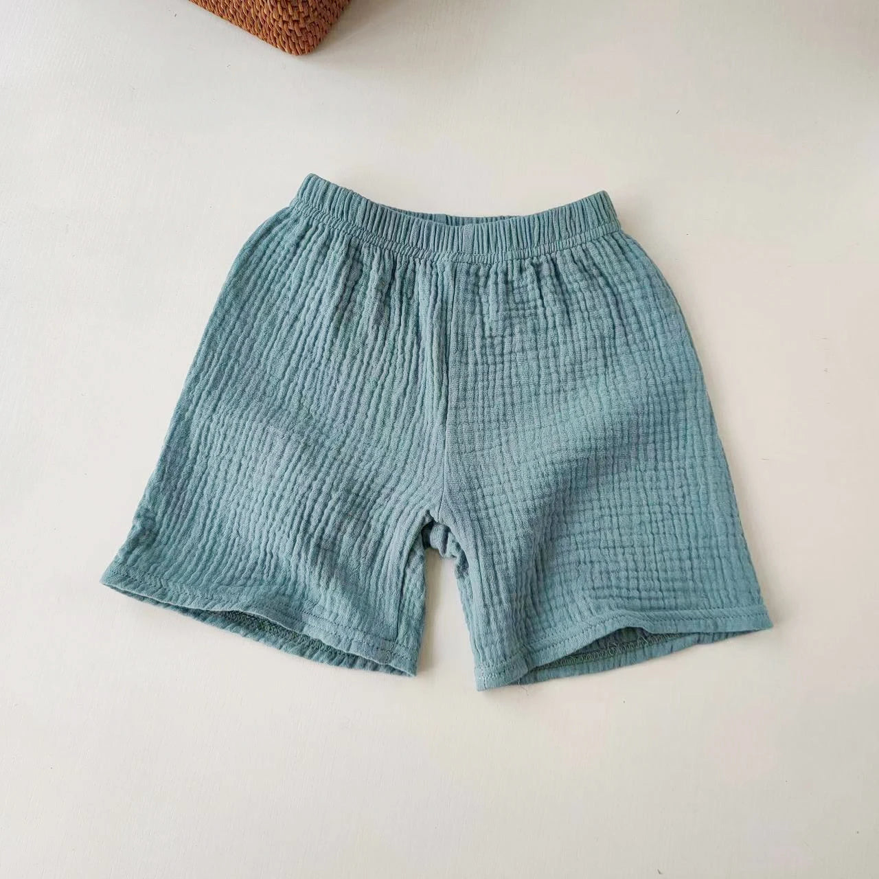 Mjuk andningsbar Capris Short för barn