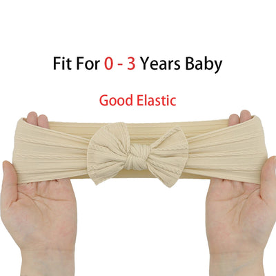 Baby Lot Bows Elastiskt hårband