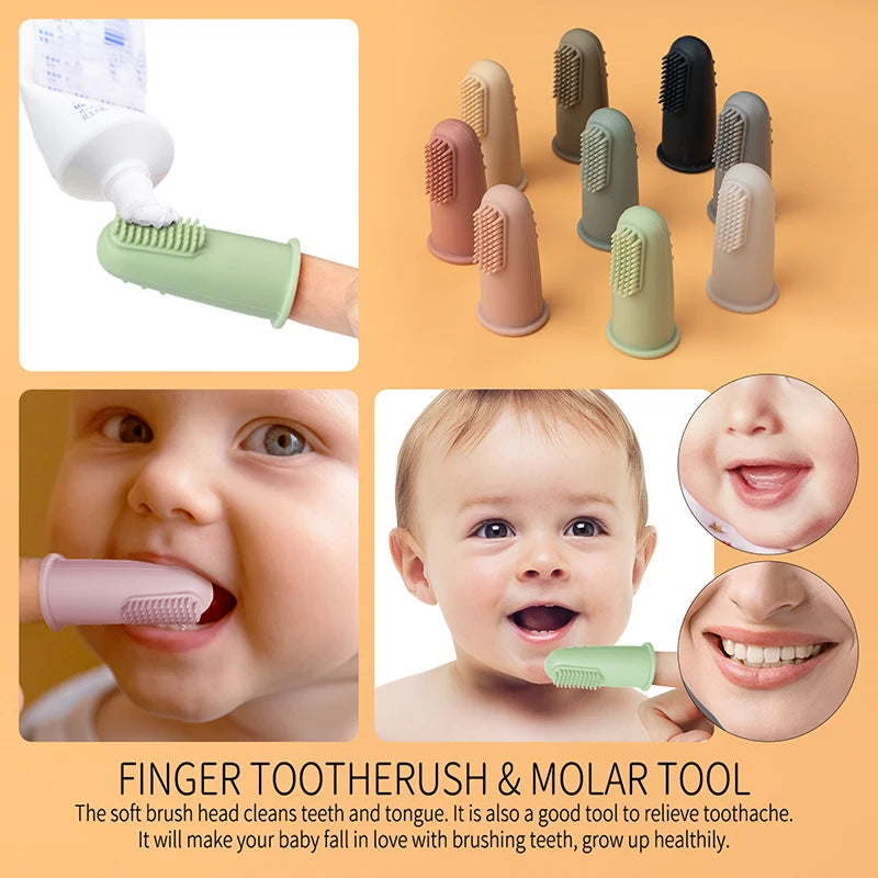 Kid Dental Care Finger Toothbrush