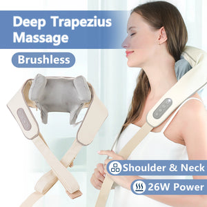 Foreverlily Wireless Neck & Back Massager - OneBusiz